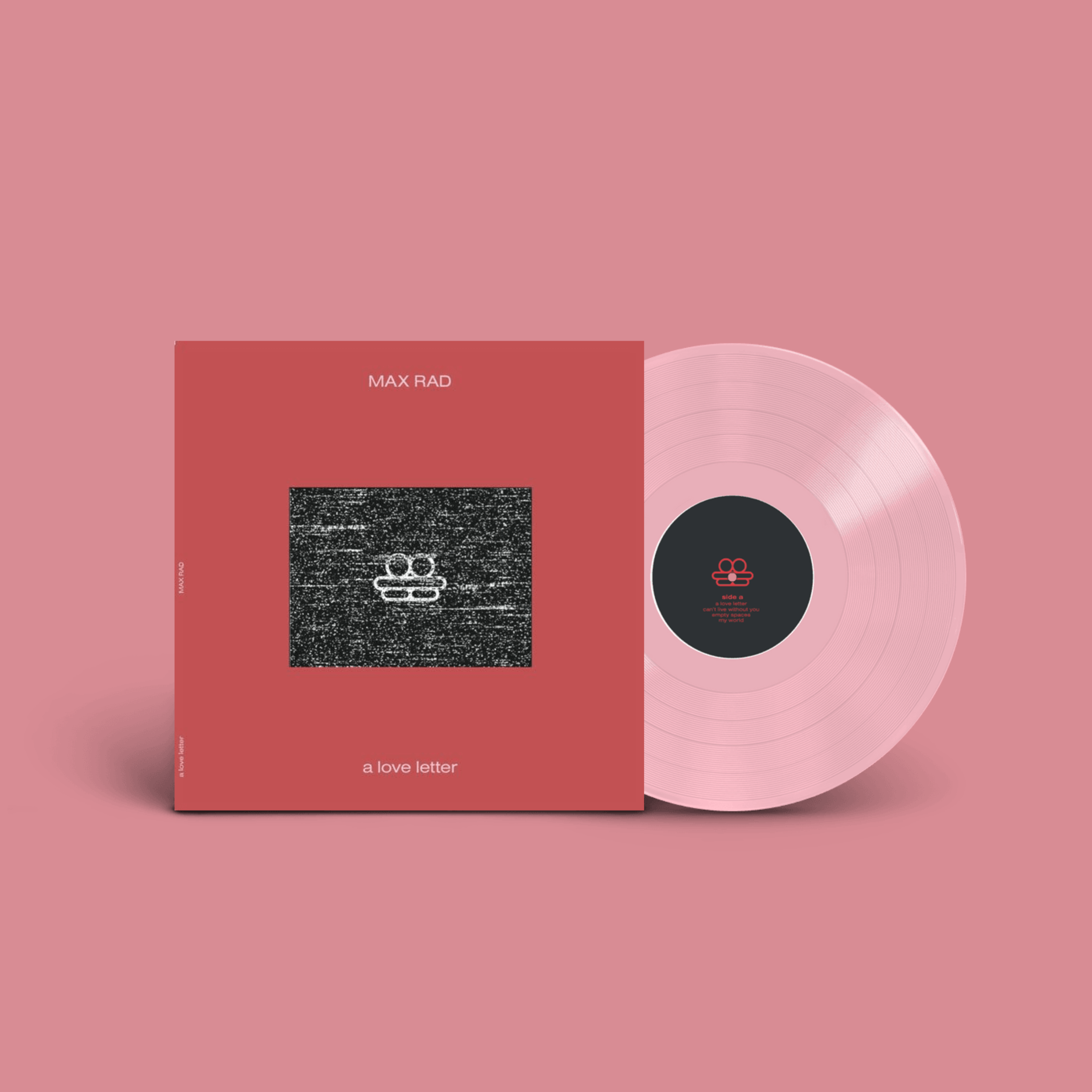 'A Love Letter' 12" Coloured Pink Vinyl w/Illustrated Sleeve